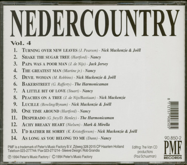 Nedercountry Vol.4 (CD)