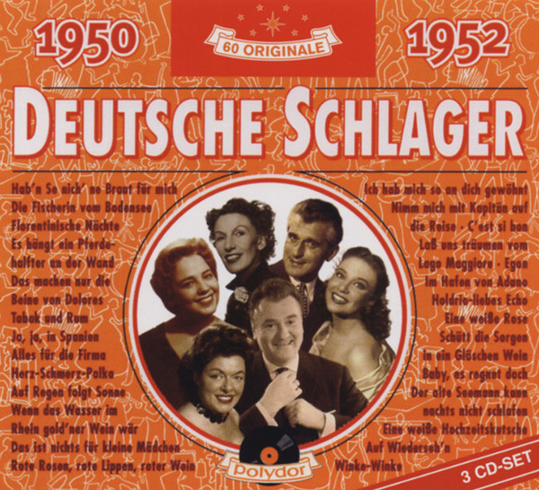 Deutsche Schlager 1950-1952 3-CD