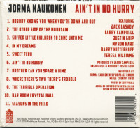 Vorschau: Ain't In No Hurry (CD) Vorschau: Ain't In No Hurry (CD)
