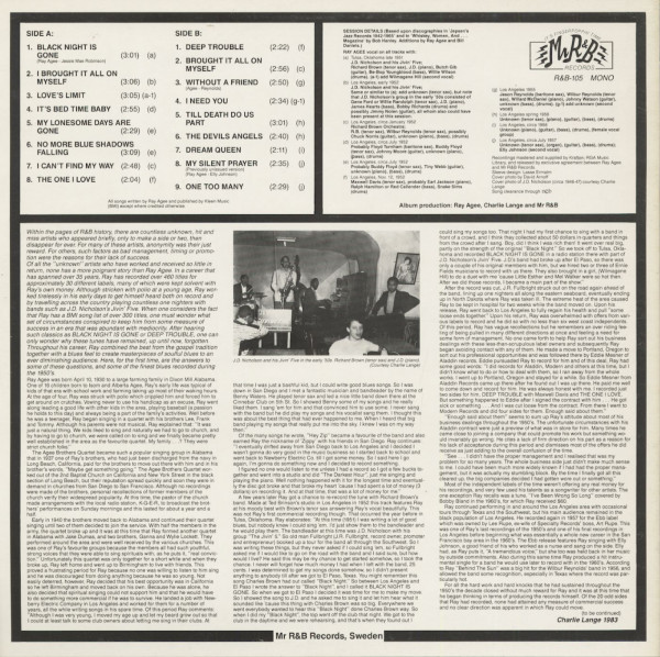 Black Night Is Gone (LP)
