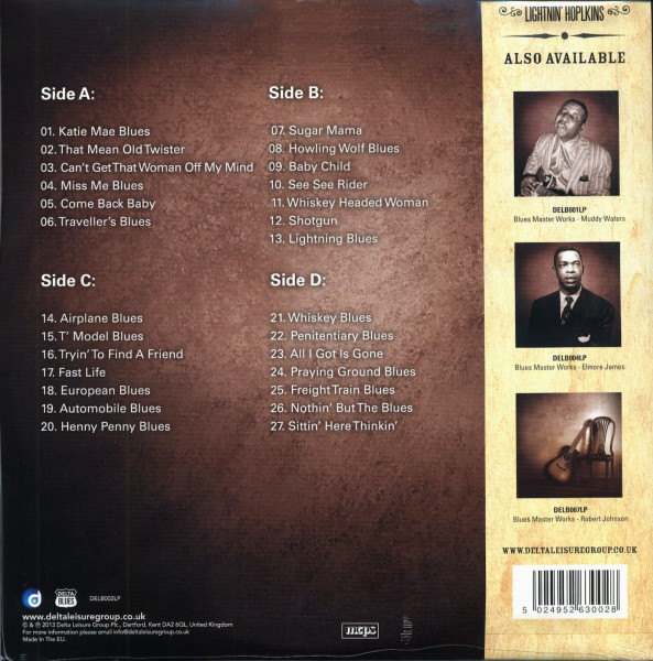 Blues Master Works (180g) (2-LP,1-CD)