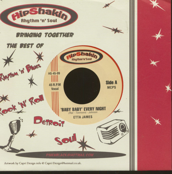 'Baby Baby' Every Night - Something's Gotta Hold On Me (7inch, 45rpm, BC) 'Baby Baby' Every Night - Something's Gotta Hold On Me (7inch, 45rpm, BC)