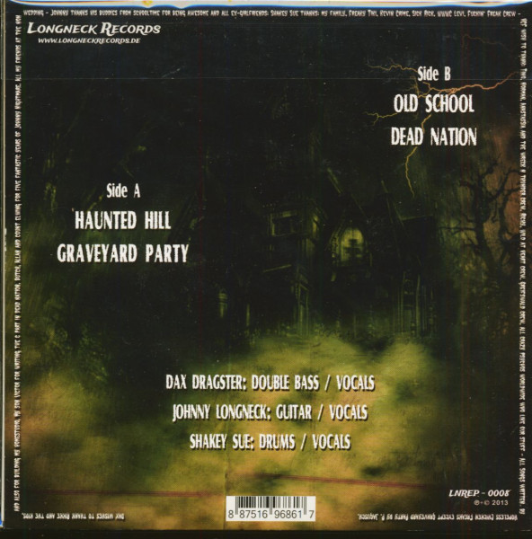Haunted Hill (7inch, EP, 45rpm, PS, Ltd.)