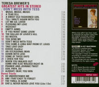 Vorschau: Teresa Brewer's Greatest Hits In Stereo And Don't Mess With Tess (CD) Vorschau: Teresa Brewer's Greatest Hits In Stereo And Don't Mess With Tess (CD)