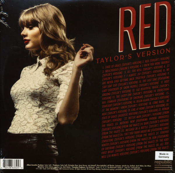 Red - Taylor's Version (4-LP)