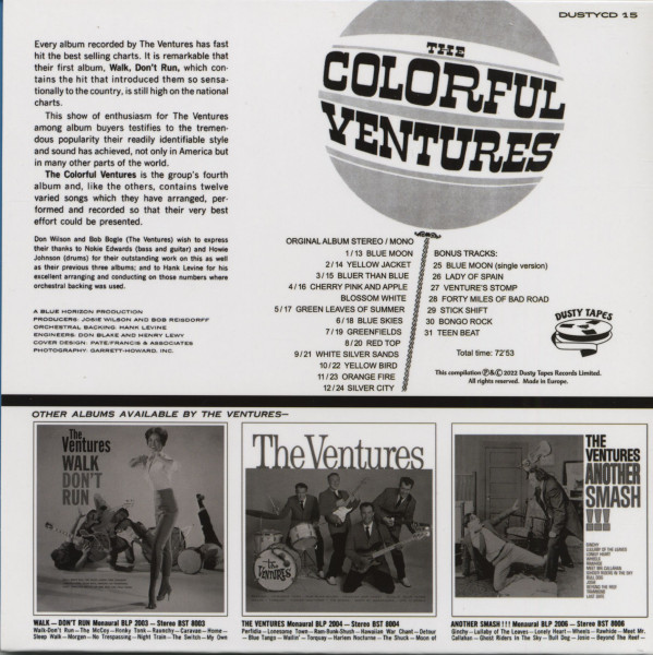 The Colorful Ventures (CD)