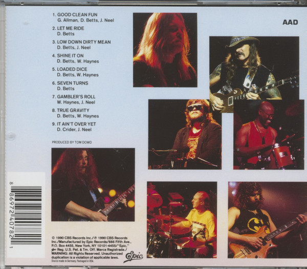 3. Bild von The Allman Brothers Band: Seven Turns (CD)