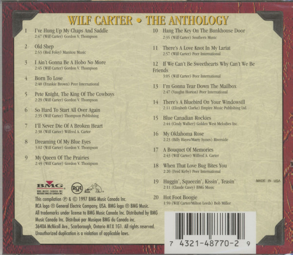 The Anthology (CD)