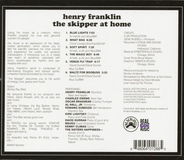 The Skipper At Home (CD)