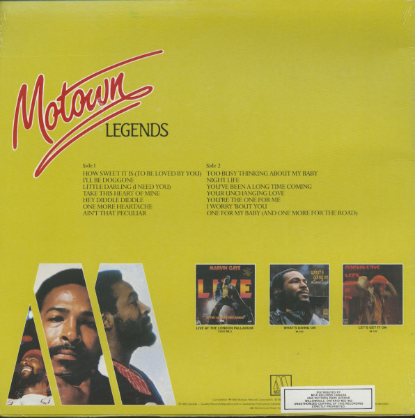 Motown Legends (LP)