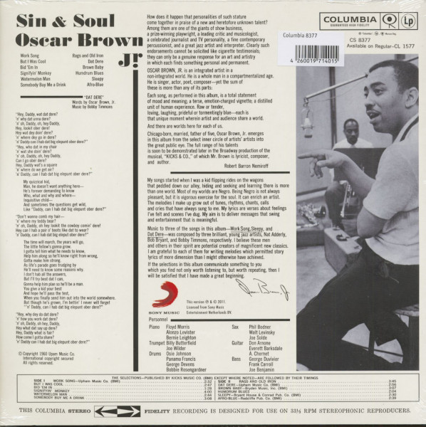 Sin And Soul (LP, 180g Vinyl)