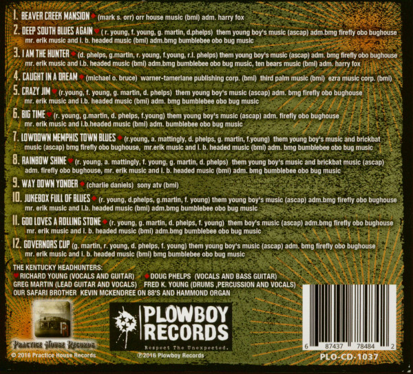 The Kentucky Headhunters On Safari (CD)