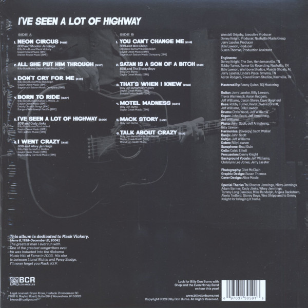I've Seen A Lot Of Highway (LP)