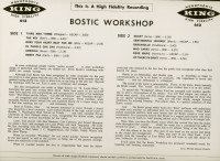 Vorschau: Dance Music From The Bostic Workshop (LP) Vorschau: Dance Music From The Bostic Workshop (LP)