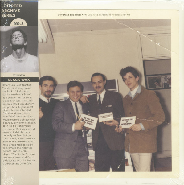 Why Don't You Smile Now - Lou Reed At Pickwick Records 1964 -1965 (2-LP) Why Don't You Smile Now - Lou Reed At Pickwick Records 1964 -1965 (2-LP)