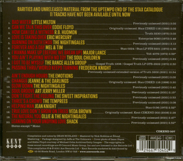 Can I Be A Witness - Stax Southern Groove (CD)