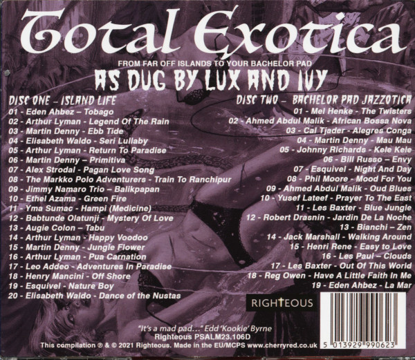 Total Exotica - From Far Off Islands To Your Bachelor Pad (2-CD)