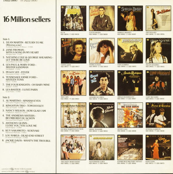 16 Million Sellers (LP)