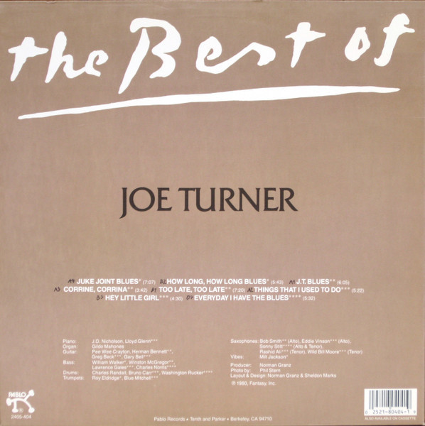 The Best Of Joe Turner (LP)