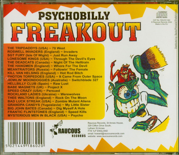 Psychobilly Freakout (CD)