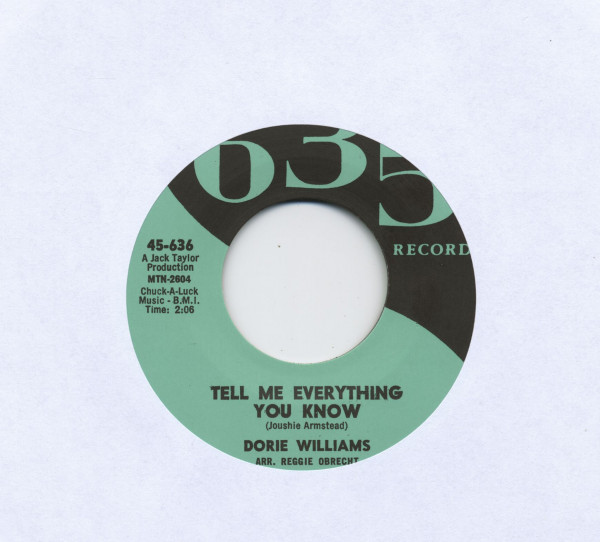 Your Turn To Cry - Tell Me Everything You Know (7inch, 45rpm)