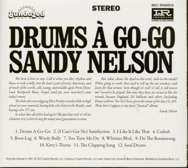 Drums A Go-Go (CD)