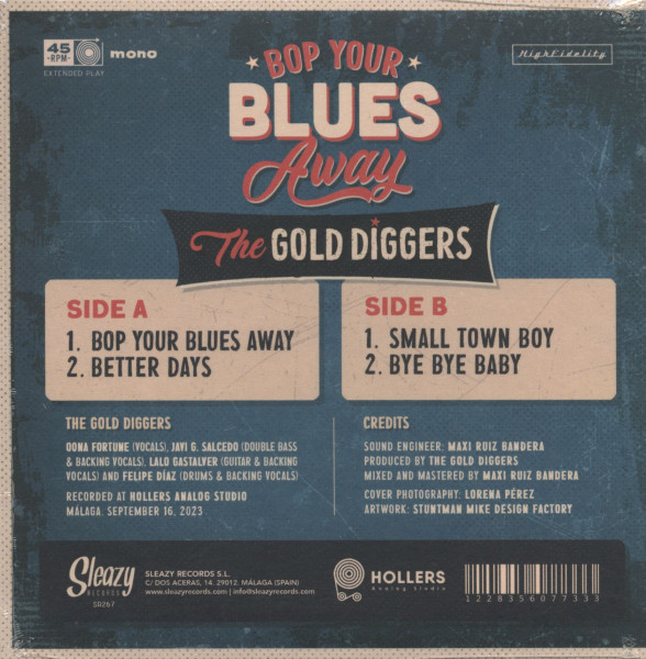Bop Your Blues Away (7inch, EP, 33rpm)