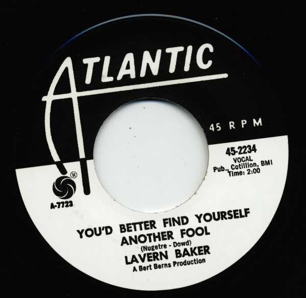 Mo Jo Hannah - You'd Better Find Yourself Another Fool (7inch, 45rpm)