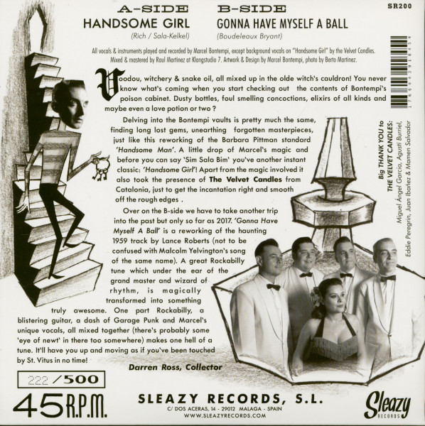 Opens His Poison Cabinet (7inch, 45rpm, Ltd.)