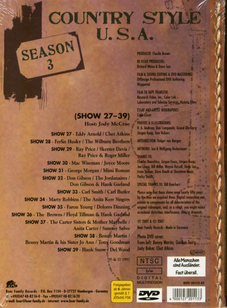 Season 3, (DVD) Country Style USA