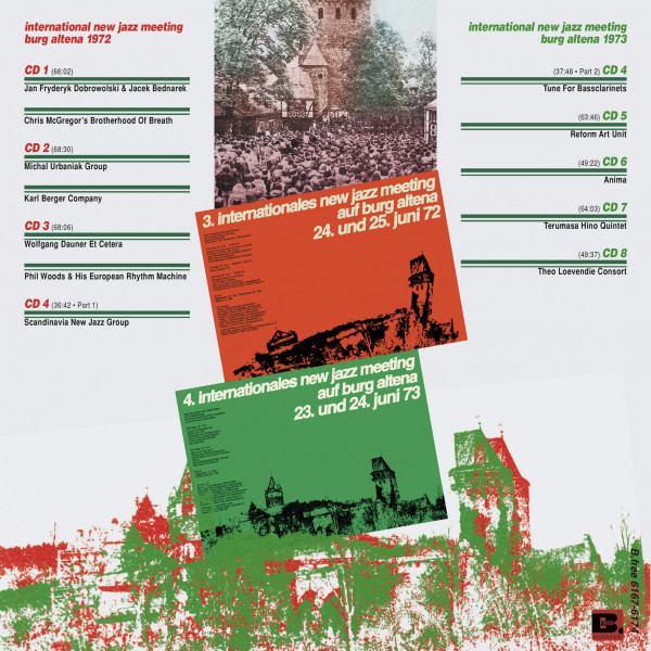 International New Jazz Meeting Burg Altena 1972 - 1973 (8-CD)