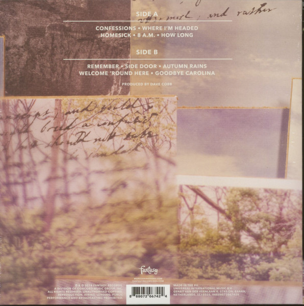 Carolina Confessions (LP)