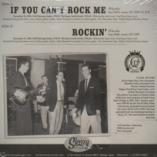 If You Can't Rock Me - Rockin' (7inch, 45rpm, PS)