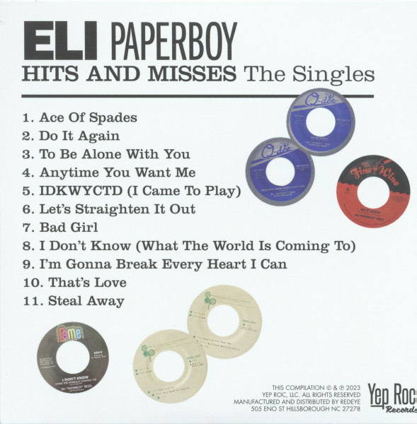 Hits And Misses - The Singles (CD)