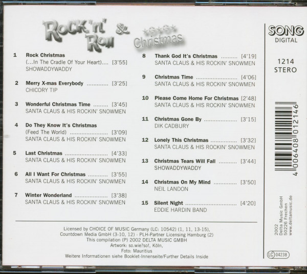 Rock'n'Roll & Christmas (CD)