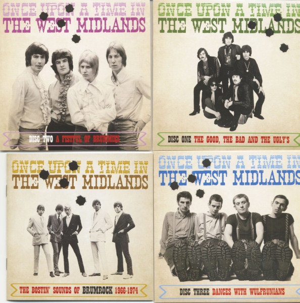 Once Upon A Time In The West Midlands - The Bostin’ Sounds Of Brumrock 1966-1974 (3-CD Box)