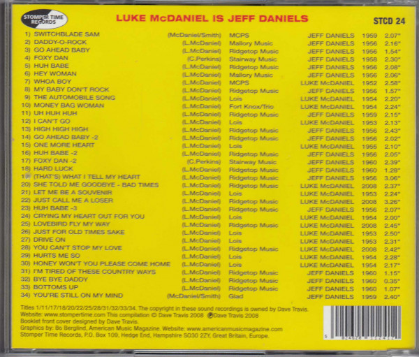 Mississippi Honky - Tonk Rockabilly Man (CD)