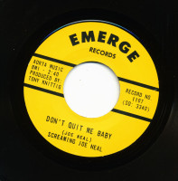 Vorschau: She's My Baby -Don't Quit Me Baby (7inch, 45rpm) Vorschau: She's My Baby -Don't Quit Me Baby (7inch, 45rpm)