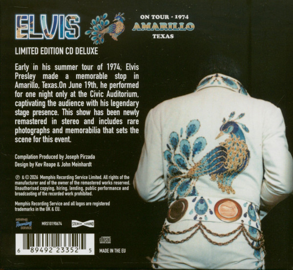 On Tour 1974 - Amarillo Texas (CD)