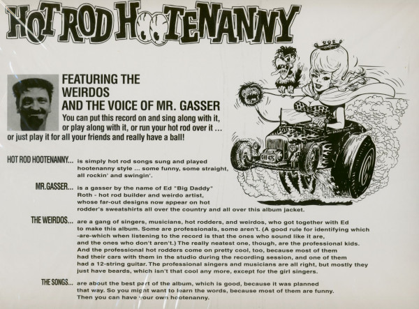 Hot Rod Hootemanny (LP, Colored Vinyl, Ltd.)