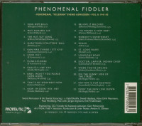 Vorschau: Phenomenal Fiddler - Fenomenal "Feleman" Vol. II - 1941-50 (CD) Vorschau: Phenomenal Fiddler - Fenomenal "Feleman" Vol. II - 1941-50 (CD)