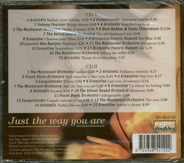 3. Bild von Various: Just The Way You Are - Beautiful Instrumentals (2-CD)