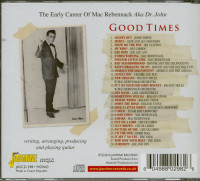 Vorschau: The Early Career Of Mac Rebennack Aka Dr. John (CD) Vorschau: The Early Career Of Mac Rebennack Aka Dr. John (CD)