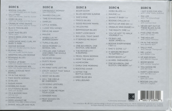King Of The Boogie (5-CD Book, Limited Edition)