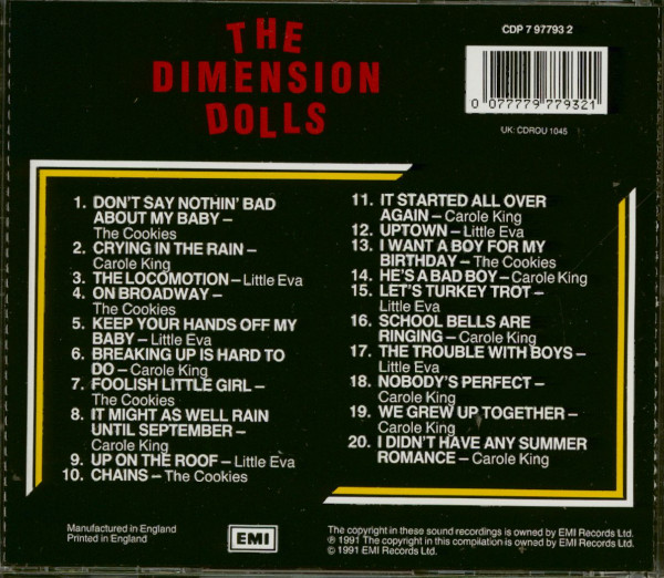 The Dimension Dolls (CD)