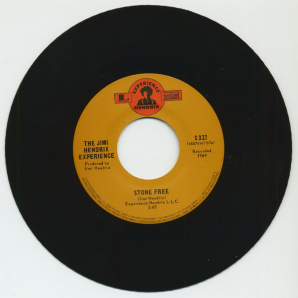 Stone Free - Lover Man (7inch Single, 45rpm, PS, BC)