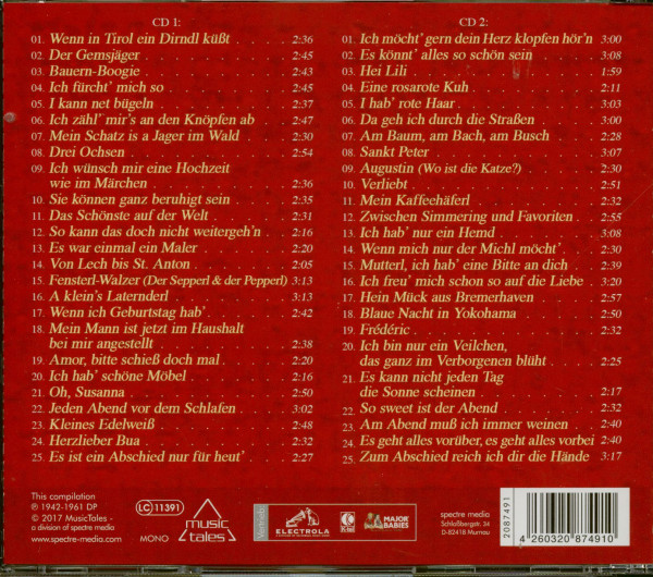 Ich hab' rote Haar (2-CD)