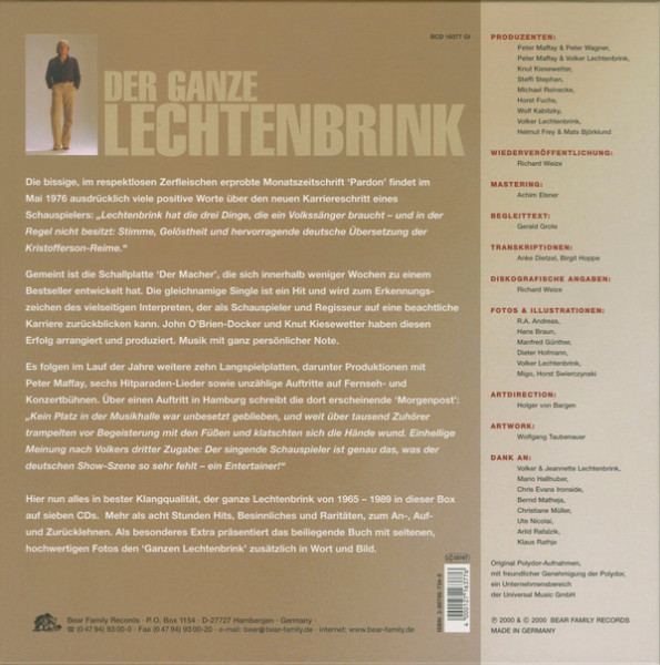 Der ganze Lechtenbrink (7-CD Deluxe Box Set)