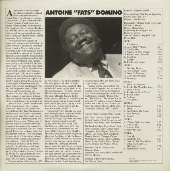 Antoine "Fats" Domino (3-LP)