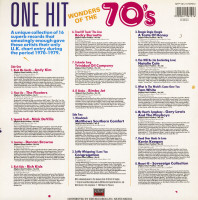 Vorschau: One Hit Wonders Of The 70's (LP) Vorschau: One Hit Wonders Of The 70's (LP)